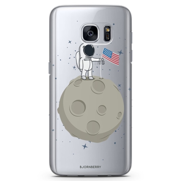 Bjornberry Samsung Galaxy S7 TPU Skal - Astronaut