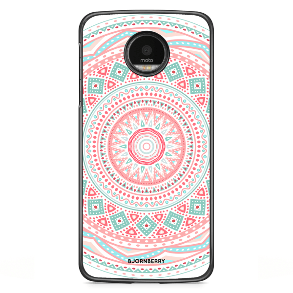 Bjornberry Skal Motorola Moto G5S Plus - Pastell Mandala