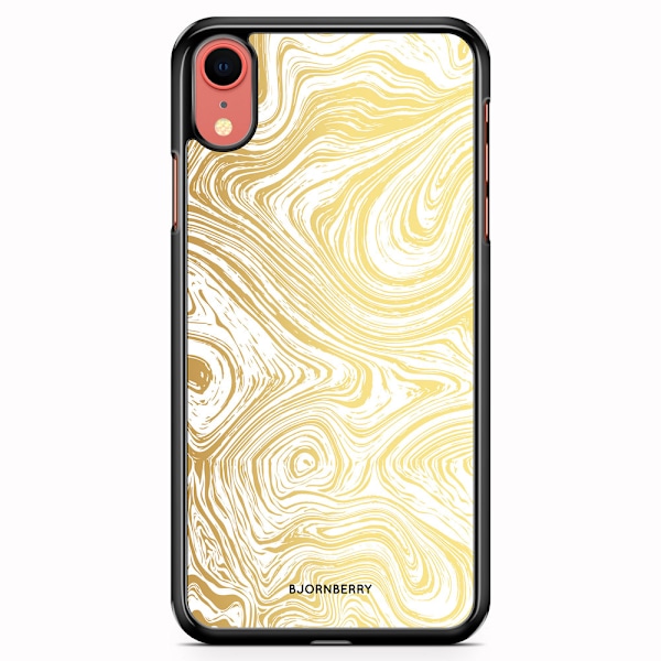 Bjornberry Skal iPhone XR - Guld Marmor