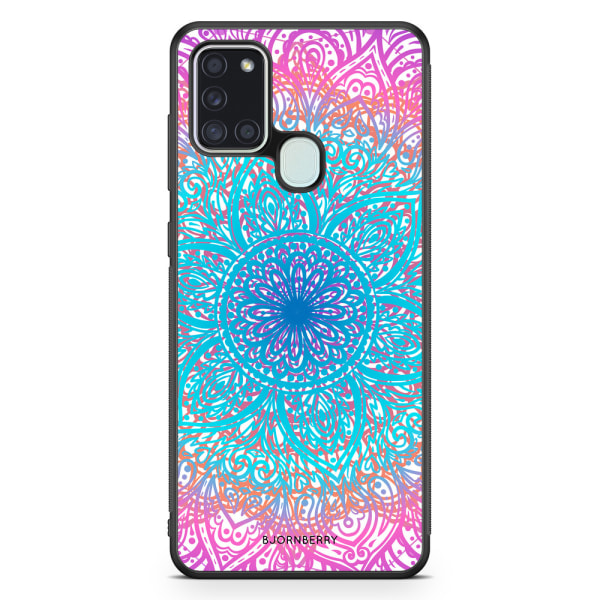 Bjornberry Skal Samsung Galaxy A21s - Pastell Mandala