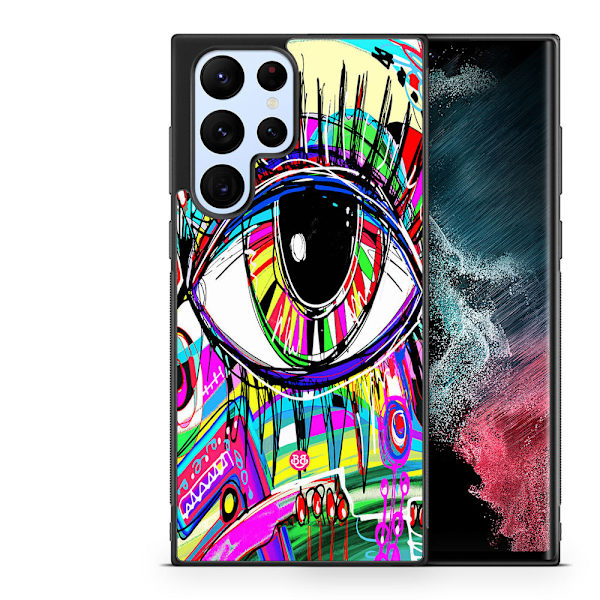 Bjornberry Skal Samsung Galaxy S23 Ultra -Abstrakt Öga