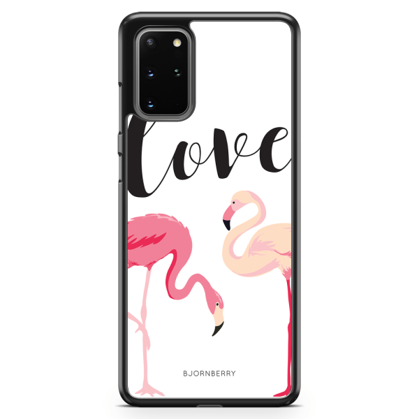 Bjornberry Skal Samsung Galaxy S20 Plus - Love Flamingo