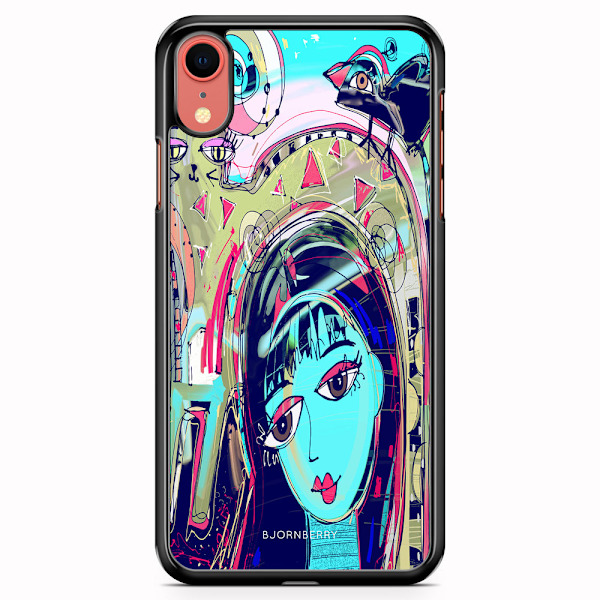 Bjornberry Skal iPhone XR - Abstrakt Katt
