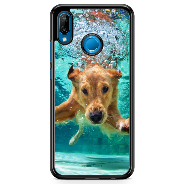 Bjornberry Skal Huawei P20 Lite - Hund i Vatten