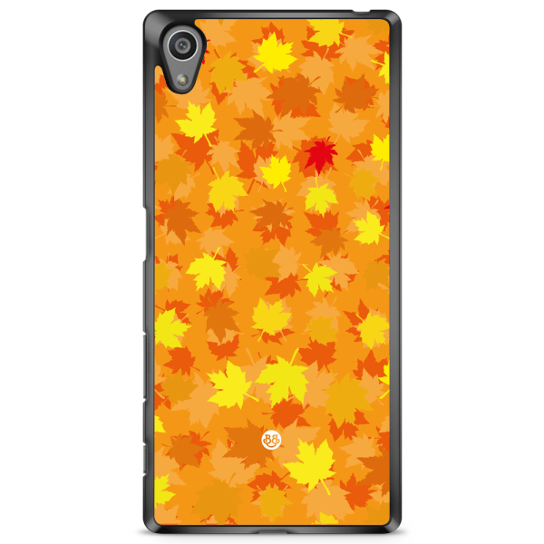 Bjornberry Skal Sony Xperia Z5 Premium - Orange/Röda Löv