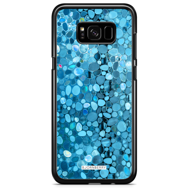 Bjornberry Skal Samsung Galaxy S8 - Stained Glass Blå