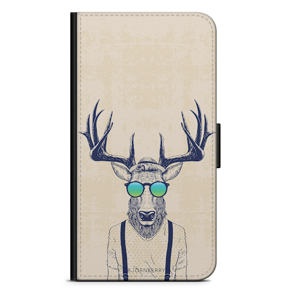 Bjornberry Plånboksfodral Google Pixel 5 - Hipster Älg