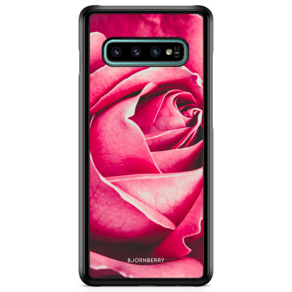 Bjornberry Skal Samsung Galaxy S10 Plus - Röd Ros