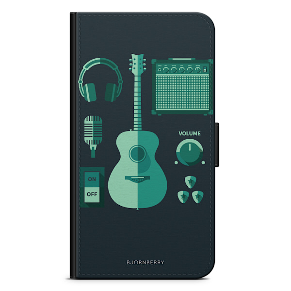 Bjornberry Plånboksfodral iPhone XR - Gitarr