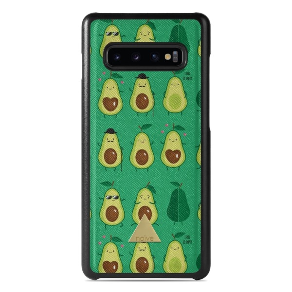 Naive Samsung Galaxy S10 Skal - Avocado