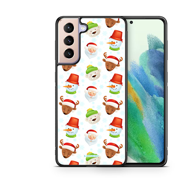 Bjornberry Skal Samsung Galaxy S21 FE 5G - Tomtemönster