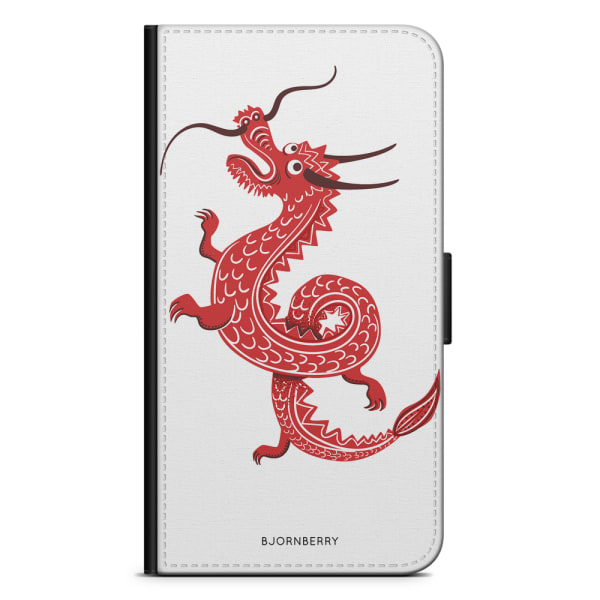 Bjornberry Plånboksfodral LG G6 - Röd Drake