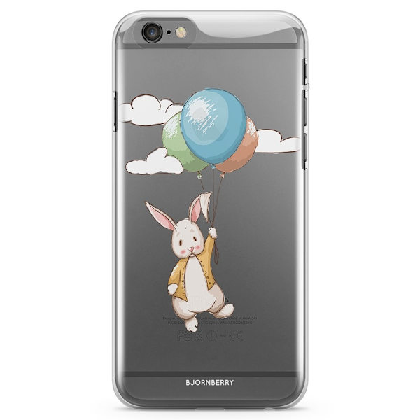 Bjornberry iPhone 6 Plus/6s Plus TPU Skal - Söt Kanin