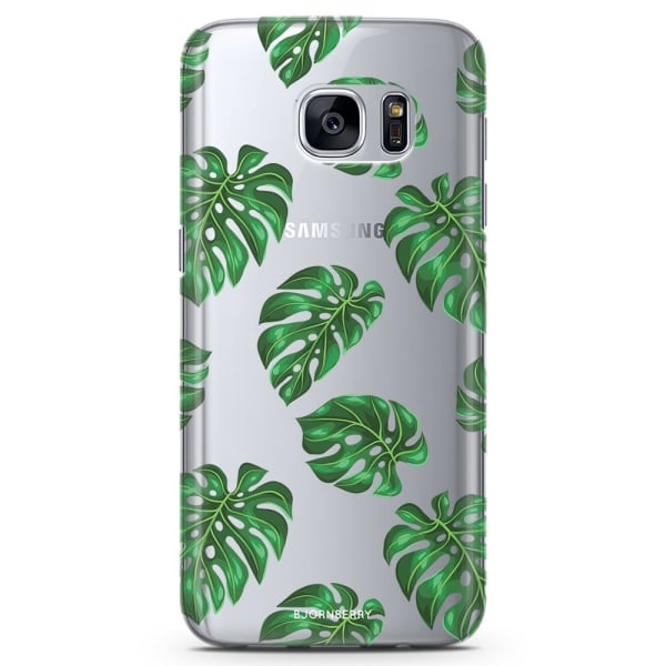 Bjornberry Samsung Galaxy S7 TPU Skal - Monstera