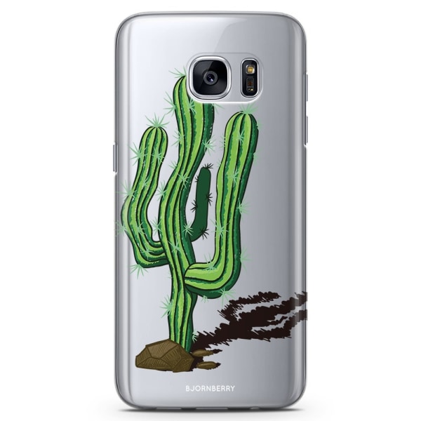 Bjornberry Samsung Galaxy S7 TPU Skal - Kaktus