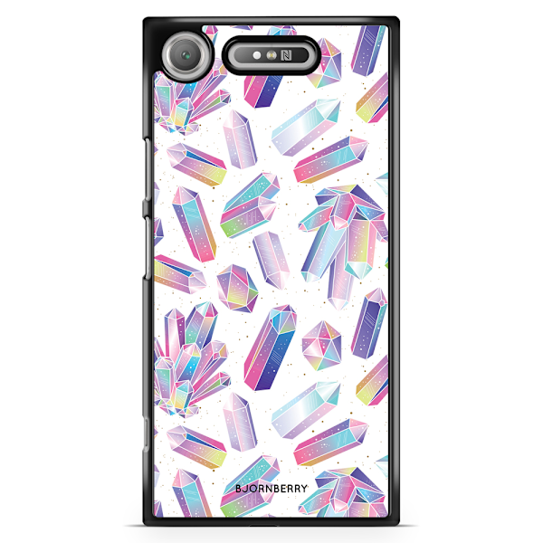 Bjornberry Sony Xperia XZ1 Compact Skal - Kristaller Regnbåge