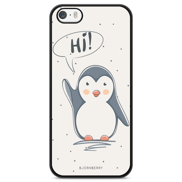 Bjornberry Skal iPhone 5/5s/SE (2016) - Söt Pingvin