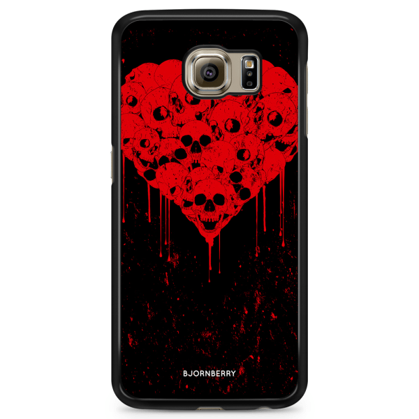 Bjornberry Skal Samsung Galaxy S6 Edge - Skull Heart