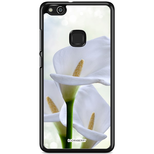 Bjornberry Skal Huawei P10 Lite - Vit Blomma