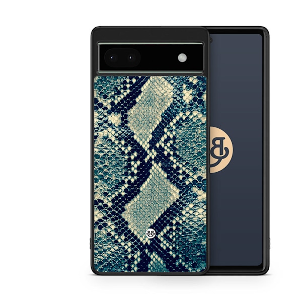 Bjornberry Skal Google Pixel 6a - Blå Orm