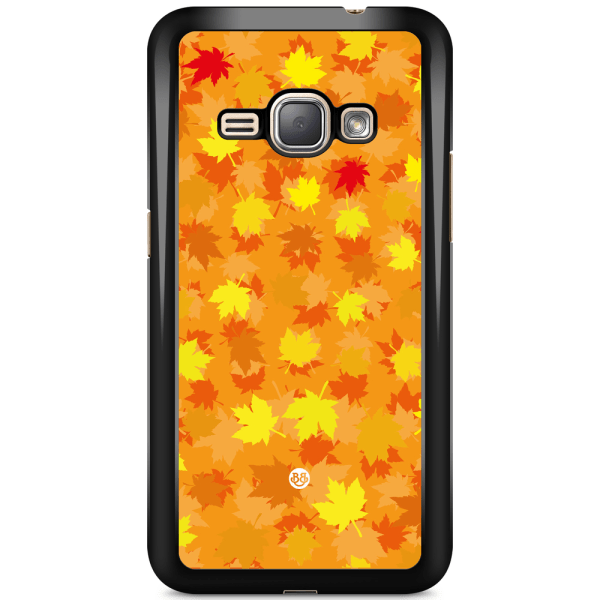 Bjornberry Skal Samsung Galaxy J1 (2016) - Orange/Röda Löv