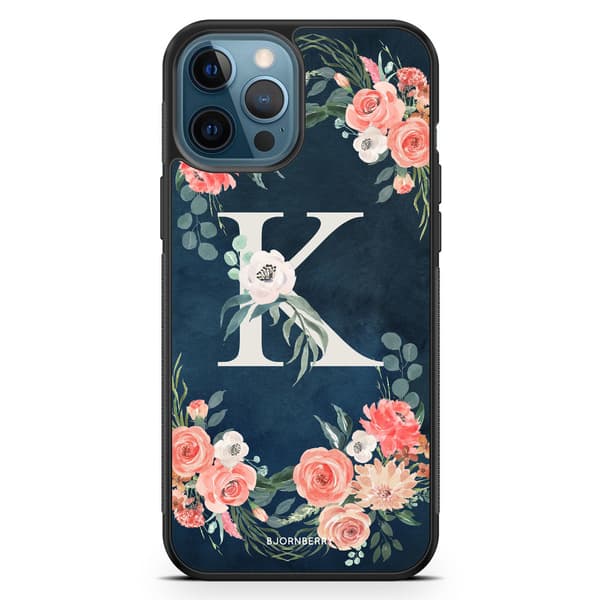 Bjornberry Hårdskal iPhone 12 Pro - Monogram K