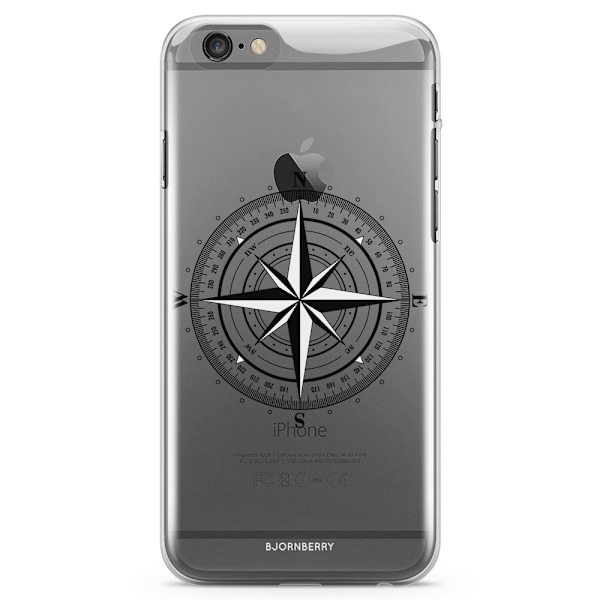 Bjornberry iPhone 6 Plus/6s Plus TPU Skal - Kompass