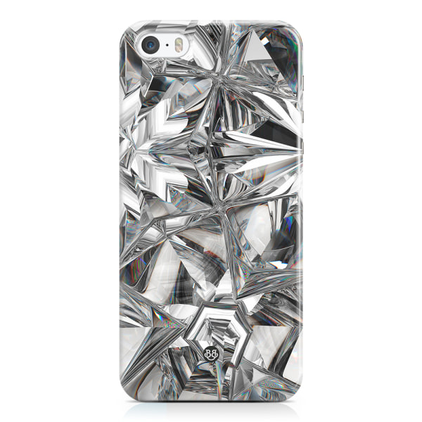 Bjornberry iPhone 5/5s/SE Premium Skal - Grey Crystal