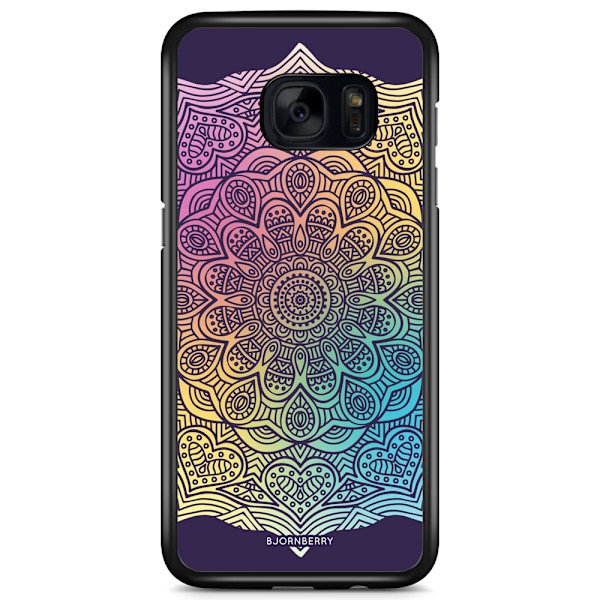 Bjornberry Skal Samsung Galaxy S7 Edge - Färg Mandala