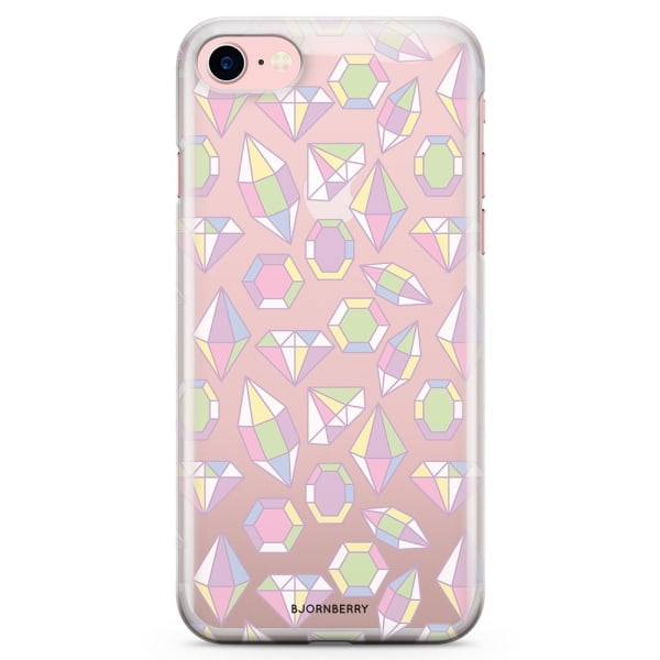 Bjornberry iPhone 7 TPU Skal - Diamanter