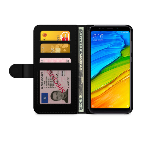 Bjornberry Xiaomi Redmi Note 5 Fodral - Paradise Flamingo