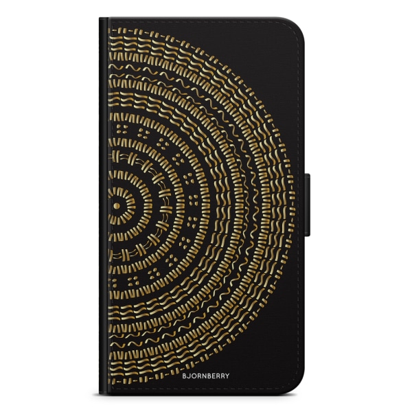 Bjornberry Fodral Samsung Galaxy S21 Plus - Mandala Guld/Svart