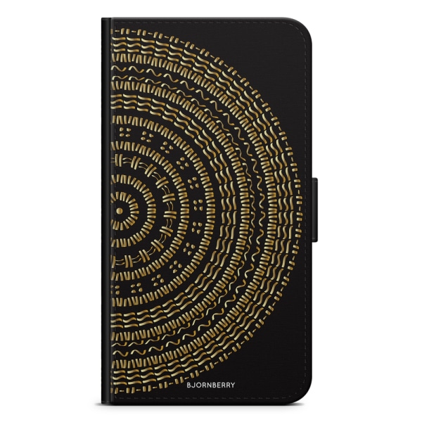 Bjornberry Fodral Samsung Galaxy S21 Plus - Mandala Guld/Svart