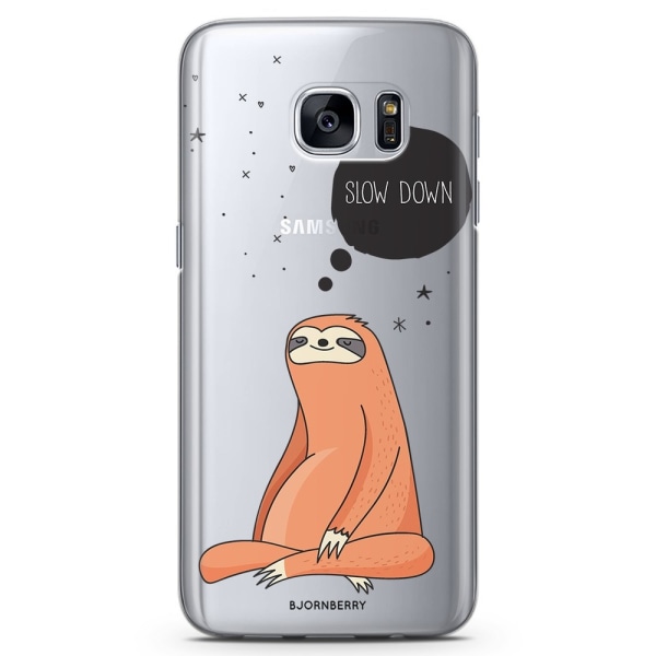 Bjornberry Samsung Galaxy S7 TPU Skal - SLOW DOWN