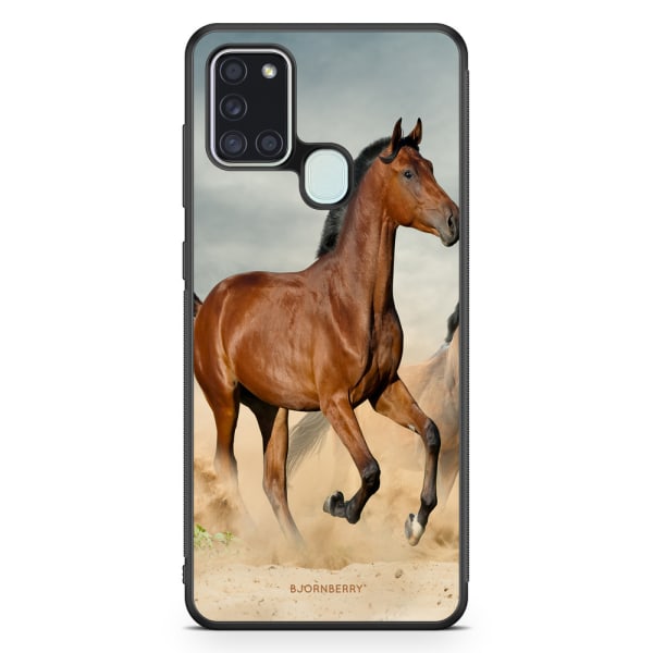 Bjornberry Skal Samsung Galaxy A21s - Häst Stegrar