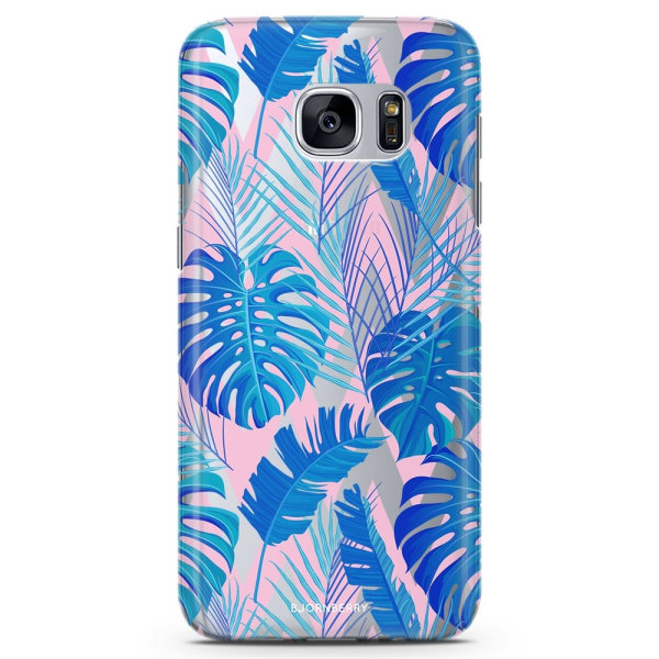 Bjornberry Samsung Galaxy S6 Edge TPU Skal -Tropical Pattern