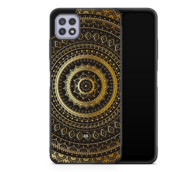 Bjornberry Skal Samsung Galaxy A22 4G  -Guld Mandala