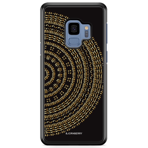 Bjornberry Skal Samsung Galaxy A8 (2018) - Mandala Guld/Svart