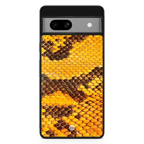Bjornberry Google Pixel 7a Skal - Gul Orm