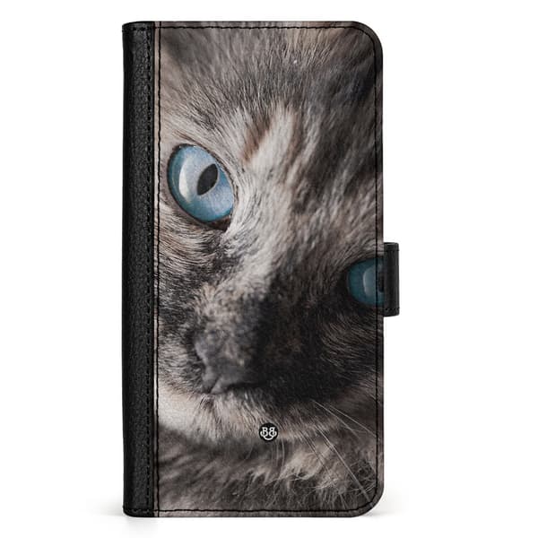 Bjornberry Google Pixel 7a Fodral - Katt Blå Ögon
