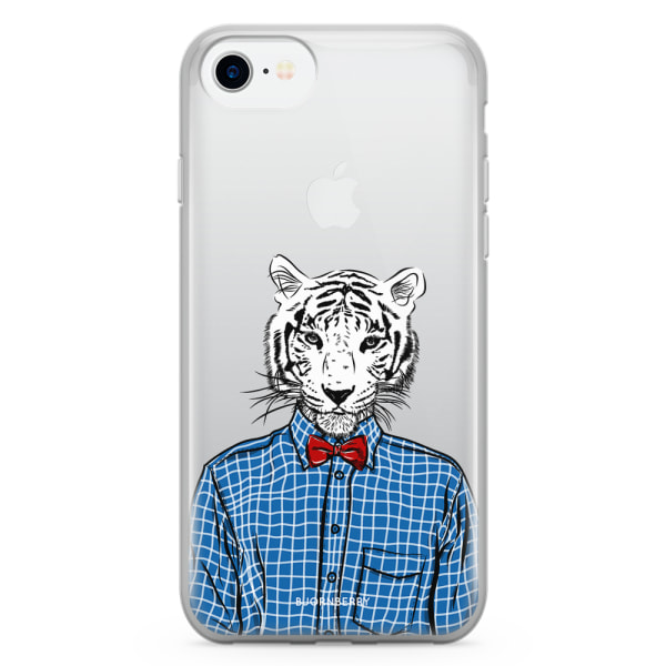 Bjornberry Skal Hybrid iPhone 7 - Hipster Tiger