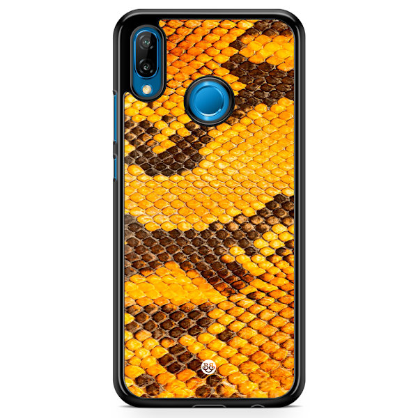 Bjornberry Skal Huawei P20 Lite - Gul Orm
