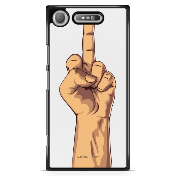 Bjornberry Sony Xperia XZ1 Skal - Fuck You Finger