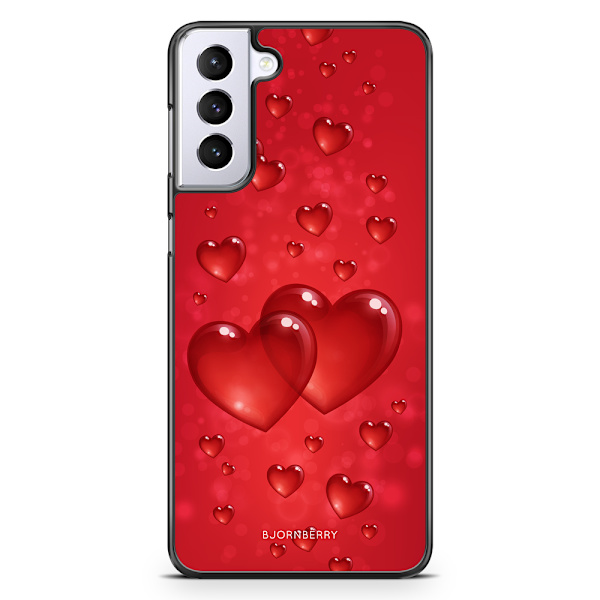 Bjornberry Skal Samsung Galaxy S21 Plus - Hjärtan