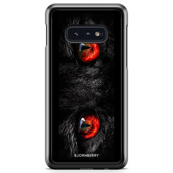 Bjornberry Skal Samsung Galaxy S10e - Röda Kattögon