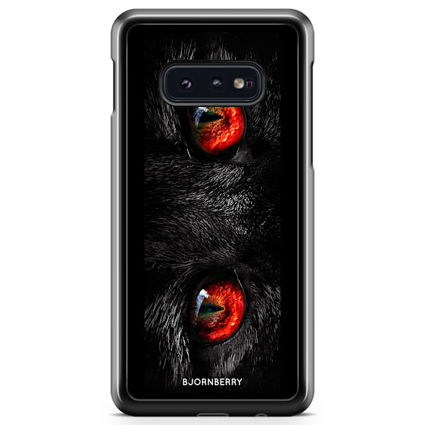 Bjornberry Skal Samsung Galaxy S10e - Röda Kattögon