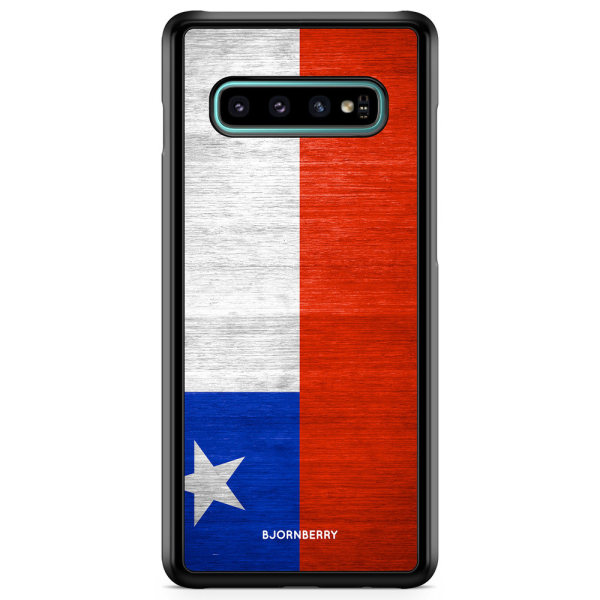 Bjornberry Skal Samsung Galaxy S10 Plus - Chiles Flagga