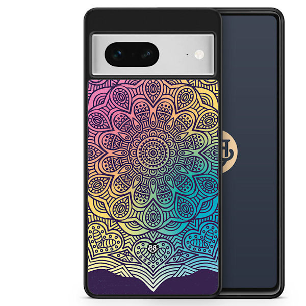 Bjornberry Skal Google Pixel 7 - Färg Mandala