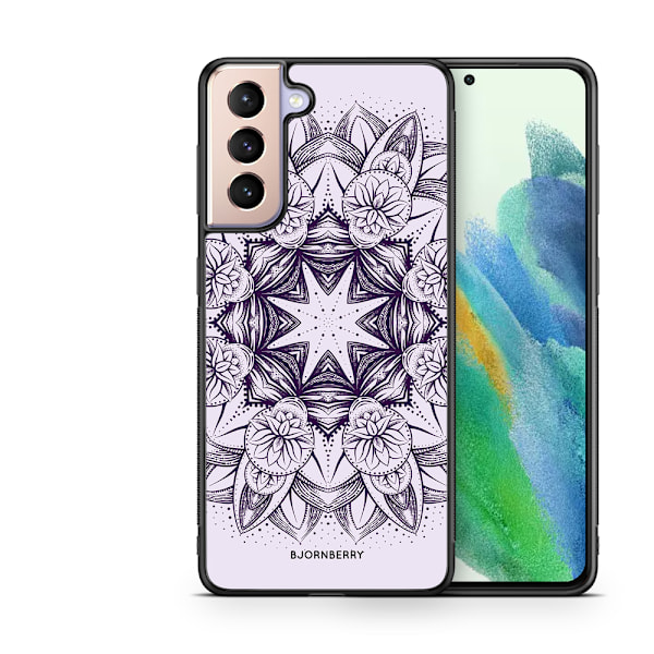 Bjornberry Skal Samsung Galaxy S21 FE 5G - Lila Mandala