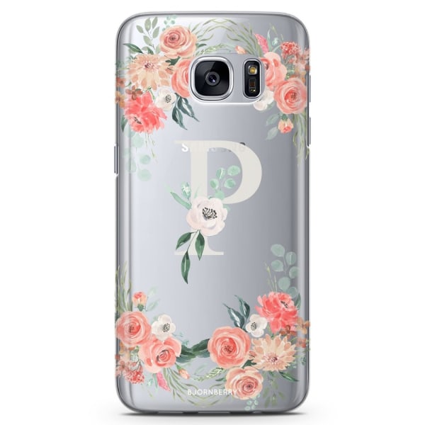 Bjornberry Samsung Galaxy S7 Edge TPU Skal -Monogram P